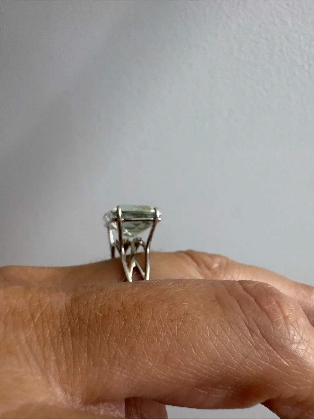 Statement Clear Crystal Cocktail Ring - Women Jewelry